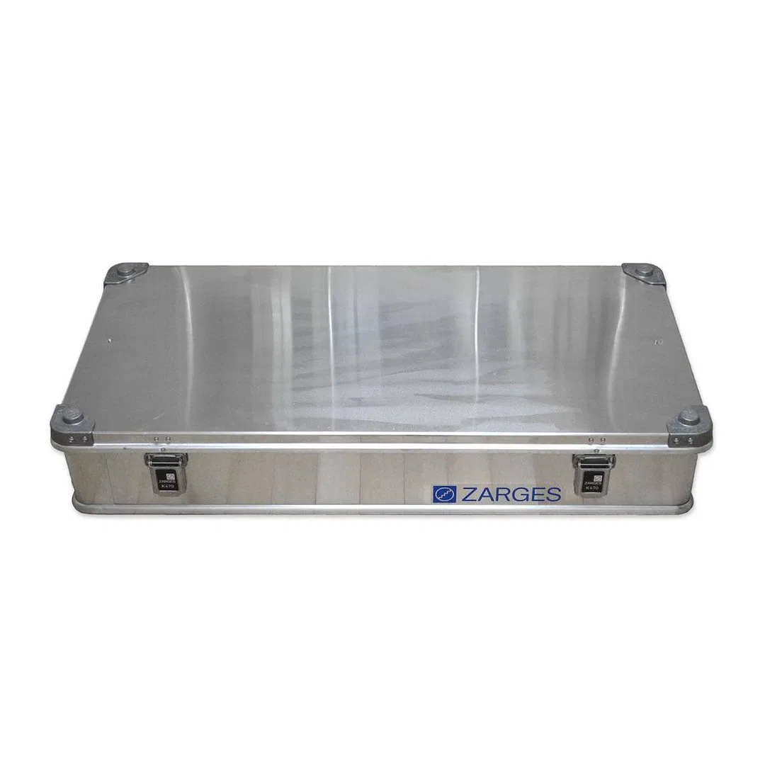 380031 – ZARGES Cargo Organizer, Universal Box Single Compartment Aluminum 1050 Millimeter Length x 500 Millimeter Wi...